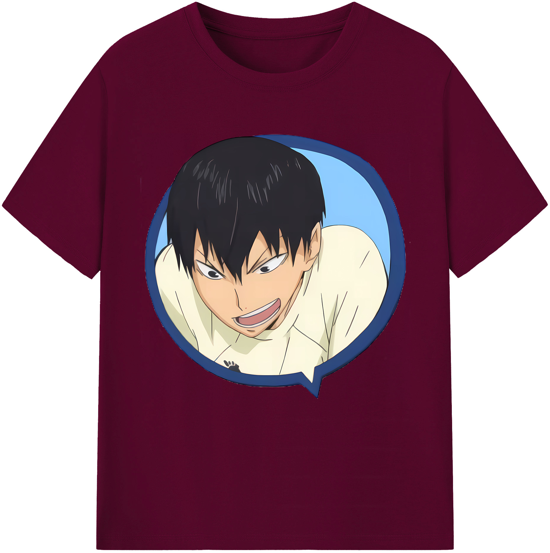 （画像用） ハイキュー!! Haikyu!! レディースカジュアルプリントTシャツ（綿100％）